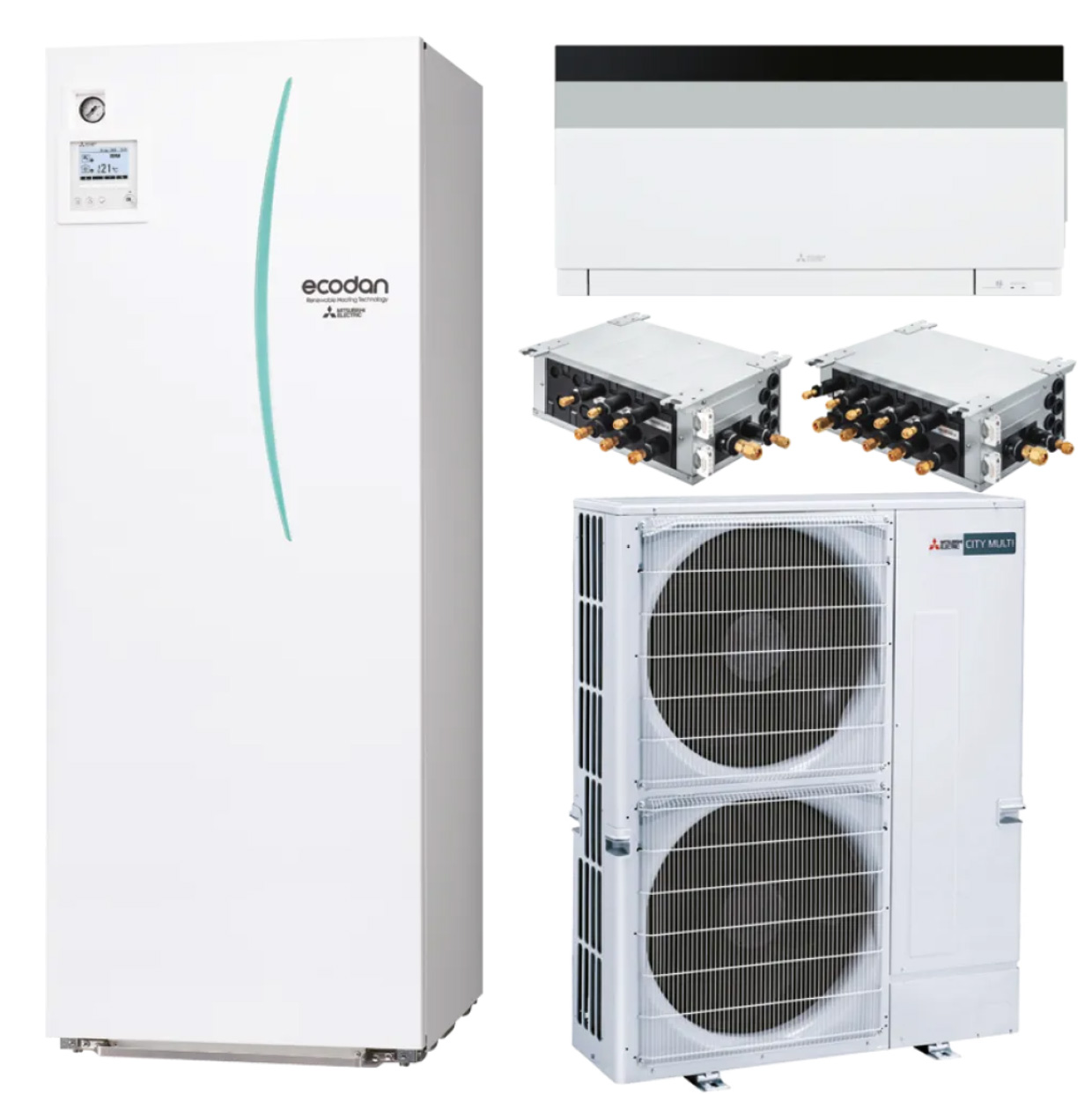 pompe di calore mitsubishi ecodan 2
